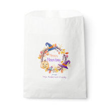 ハロウィーン – 水彩リース「ハッピーハント」