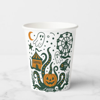 ハロウィーン 海のカーニバル 紙コップ
