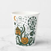 ハロウィーン 海のカーニバル 紙コップ (正面)
