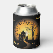 ハロウィーン – 目を見張る人 缶クーラー (缶正面)