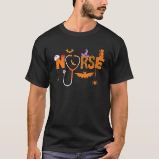 ハロウィーン 看護師 かわいい医療従事者 ハロウィン Tシャツ