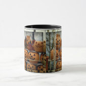 ハロウィーン/秋の飲み物マグカップ – カボチャ マグカップ (中央)