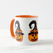 ハロウィーン/秋ジャックオランタンマグ マグカップ (正面左)