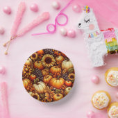 ハロウィーン/秋/秋/カボチャ ペーパーボウル (パーティー)