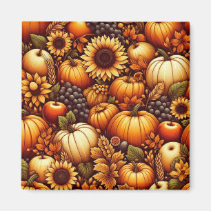 ハロウィーン/秋/秋/カボチャ マグネット