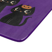 ハロウィーン/秋/秋/カボチャ/猫 カッティングボード (角)