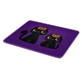 ハロウィーン/秋/秋/カボチャ/猫 カッティングボード (角)