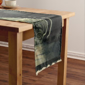 ハロウィーン/秋/秋/カボチャ/猫 ショートテーブルランナー (インサイチュ)