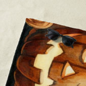 ハロウィーン/秋/秋/カボチャ/猫 ビーチタオル (インサイチュ)