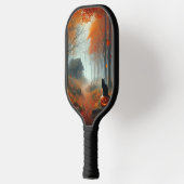 ハロウィーン/秋/秋/カボチャ/猫 ピックルボールラケット (左)