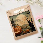 ハロウィーン/秋/秋/カボチャ/猫 フェイバーバッグ (封をした状態)