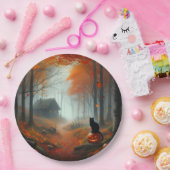 ハロウィーン/秋/秋/カボチャ/猫 ペーパープレート (パーティー)