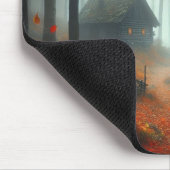 ハロウィーン/秋/秋/カボチャ/猫 マウスパッド (コーナー)