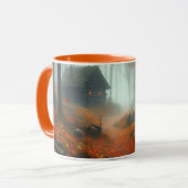 ハロウィーン/秋/秋/カボチャ/猫 マグカップ (正面左)