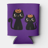 ハロウィーン/秋/秋/カボチャ/猫 缶クーラー (正面)