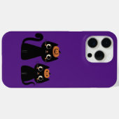 ハロウィーン/秋/秋/カボチャ/猫 Case-Mate iPhoneケース (裏面 (横))