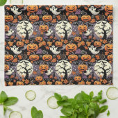 ハロウィーン/秋/秋 キッチンタオル (折り畳み)