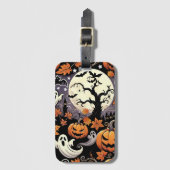 ハロウィーン/秋/秋 ラゲッジタグ (正面縦)