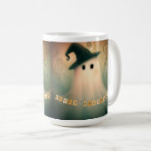 ハロウィーン/秋/秋/幽霊 コーヒーマグカップ (正面右)