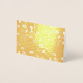 ハロウィーン 箔カード (正面)