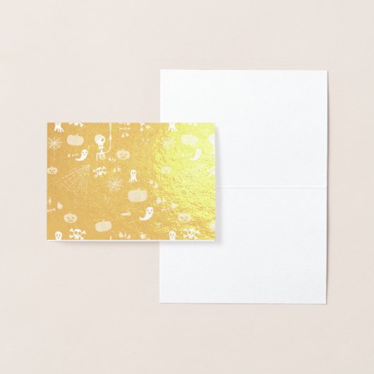 ハロウィーン 箔カード (ディスプレー)