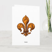 ハロウィーン（紋章の）フラ・ダ・リ カード (裏面)