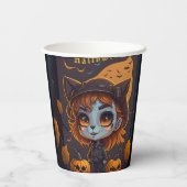 ハロウィーン 紙コップ (裏面)