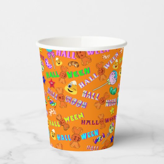 ハロウィーン 紙コップ (左)
