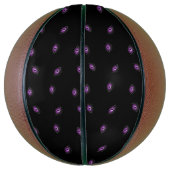 ハロウィーン，紫の目，トリックまたは治療，ブー バスケットボール (縦)