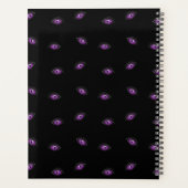 ハロウィーン，紫の目，トリックまたは治療，ブー プランナー手帳 (裏面)