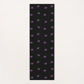 ハロウィーン，紫の目，トリックまたは治療，ブー ヨガマット (正面)