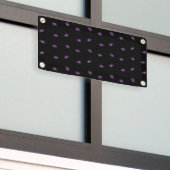 ハロウィーン，紫の目，トリックまたは治療，ブー 横断幕 (ビルの外側)