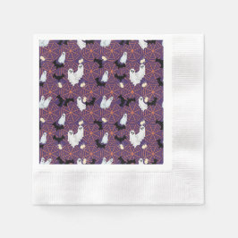 ハロウィーン 縁ありカクテルナプキン