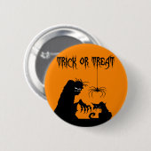 ハロウィーン 缶バッジ (正面&裏面)