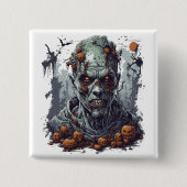 ハロウィーン 缶バッジ (正面)