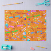 ハロウィーン 薄葉紙 (クラフト)