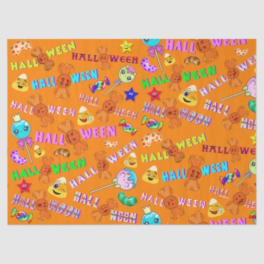 ハロウィーン 薄葉紙 (正面)