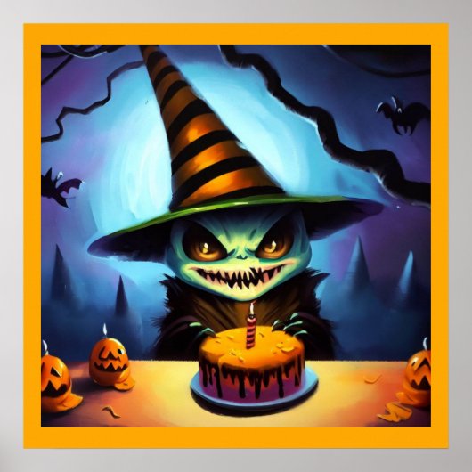 ハロウィーン – 誕生日1 ポスター (正面)