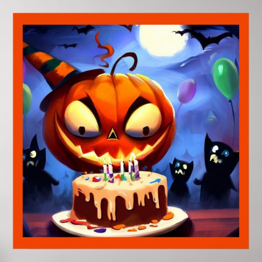 ハロウィーン – 誕生日3 ポスター (正面)