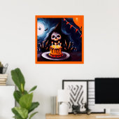 ハロウィーン – 誕生日4 ポスター (ホームオフィス)