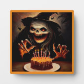 ハロウィーン – 誕生日5 フォトプラーク (正面)