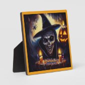 ハロウィーン – 誕生日7 フォトプラーク (正面)