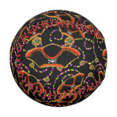 ハロウィーン 野球ボール (正面左)