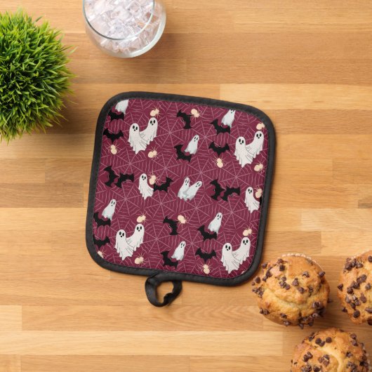 ハロウィーン 鍋敷き (トップダウン)