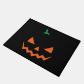 ハロウィーン – 面白いハロウィーンのカボチャ ドアマット (アングル)
