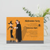 ハロウィーン「顔·イン·ホール」招待状 招待状 (スタンド正面)