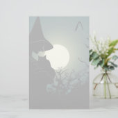 ハロウィーン:魔女とハウントハウス 便箋 (スタンド正面)