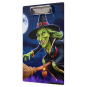 ハロウィーン/魔女クリップボード クリップボード (左)