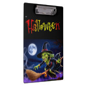 ハロウィーン/魔女クリップボード クリップボード (右)