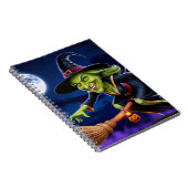 ハロウィーン/魔女ノートブック ノートブック (右側)